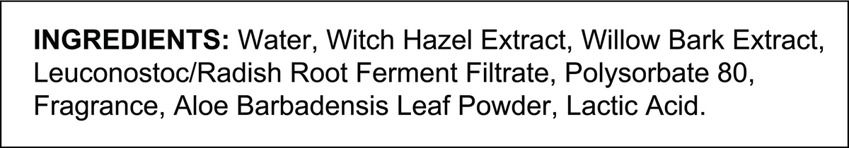 Dog Ear Cleaner Wipes supplement facts